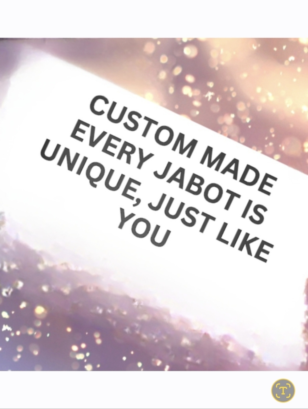 CUSTOM JABOTS & OTHER DESIGNS MOSSIE ANNA ARTISAN DESIGN ..NWT🩷VINTAGE TEXTILES